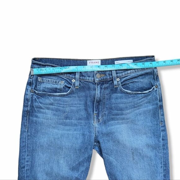 FRAME L'Homme Slim Fit Heritage Jeans in Melvin 139021 sz 33 x 32 - Picture 11 of 16